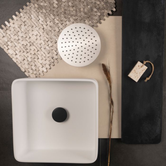 Moodboard luxe badkamer