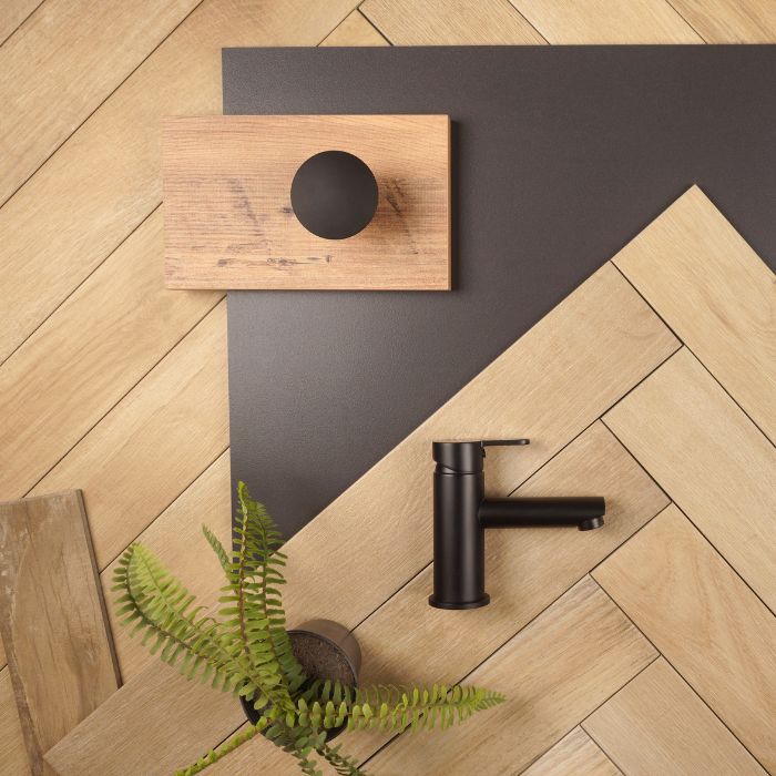 Moodboard Scandinavische badkamer